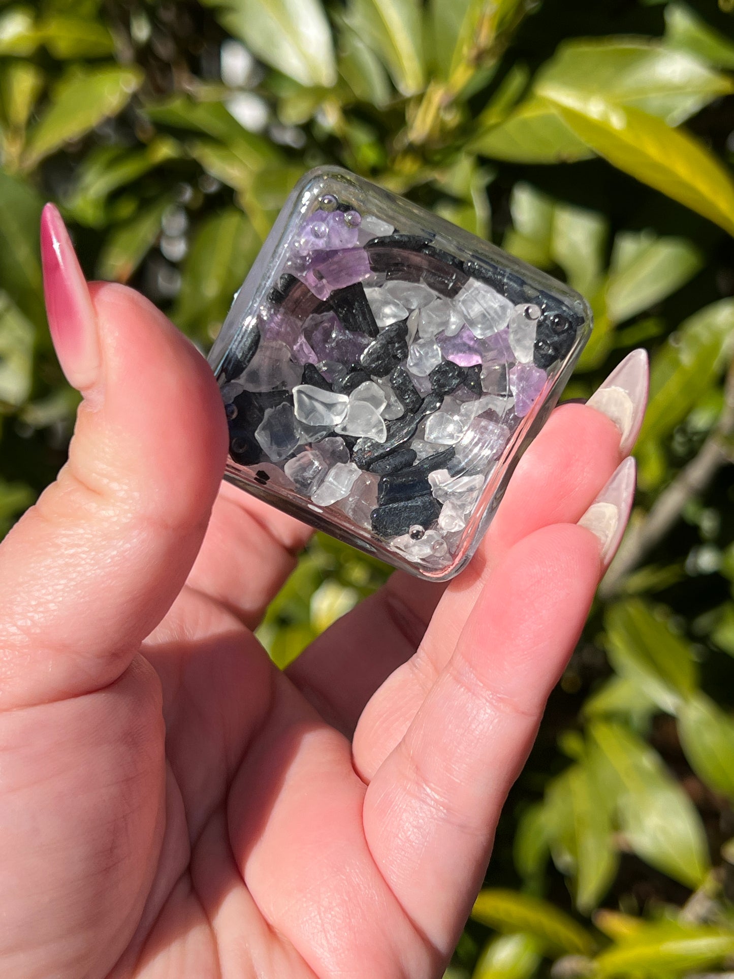 Protection Crystal Chip Jar