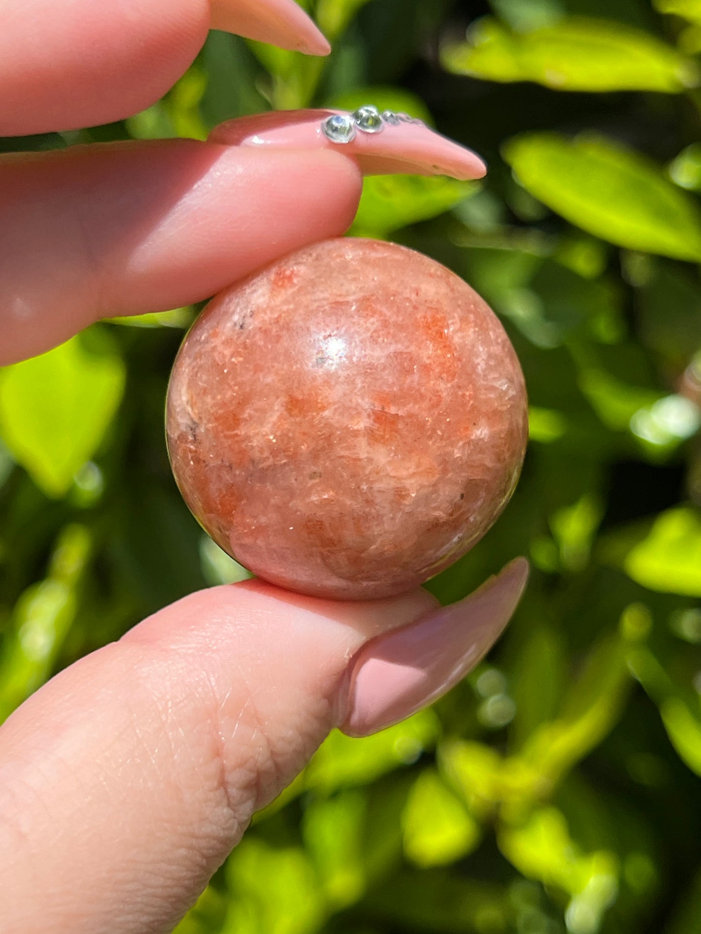 Sunstone Spheres || Intuitively Selected Crystal