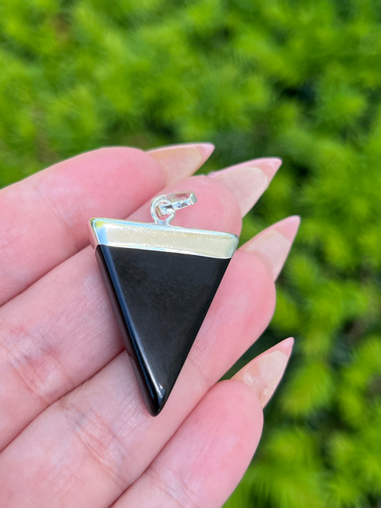 Obsidian Water Symbol Pendant || Intuitively Chosen Pendant