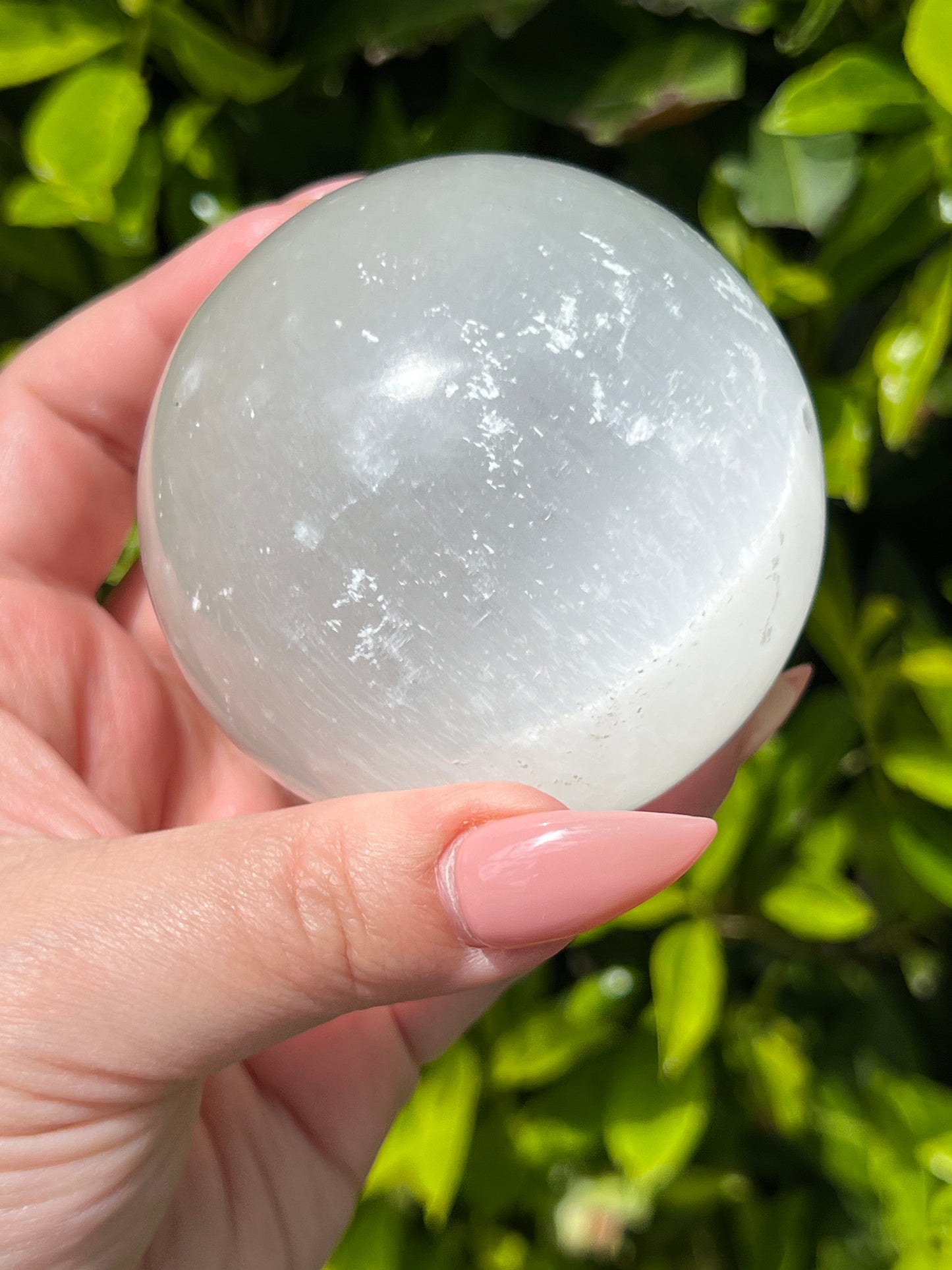 Selenite Spheres || Intuitively Selected Crystal
