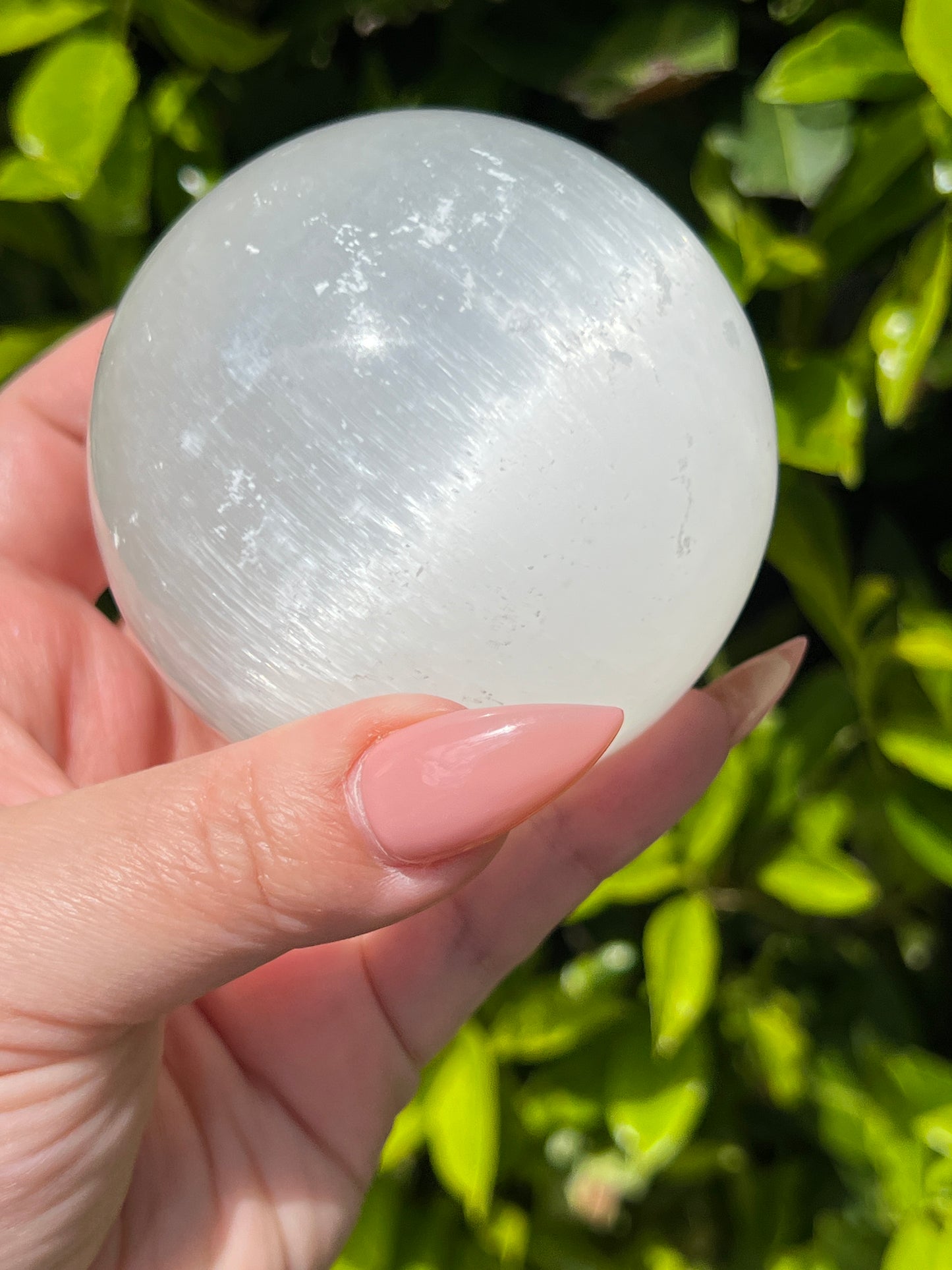 Selenite Spheres || Intuitively Selected Crystal