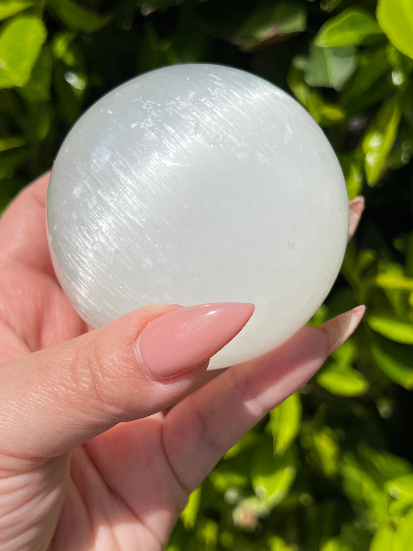 Selenite Spheres || Intuitively Selected Crystal