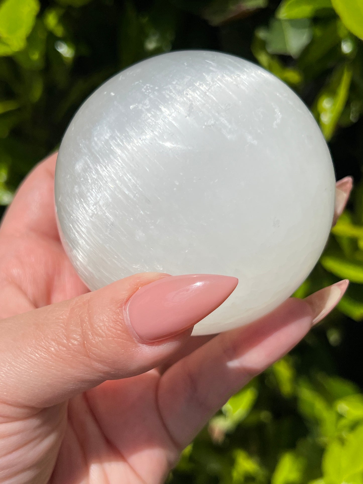 Selenite Spheres || Intuitively Selected Crystal