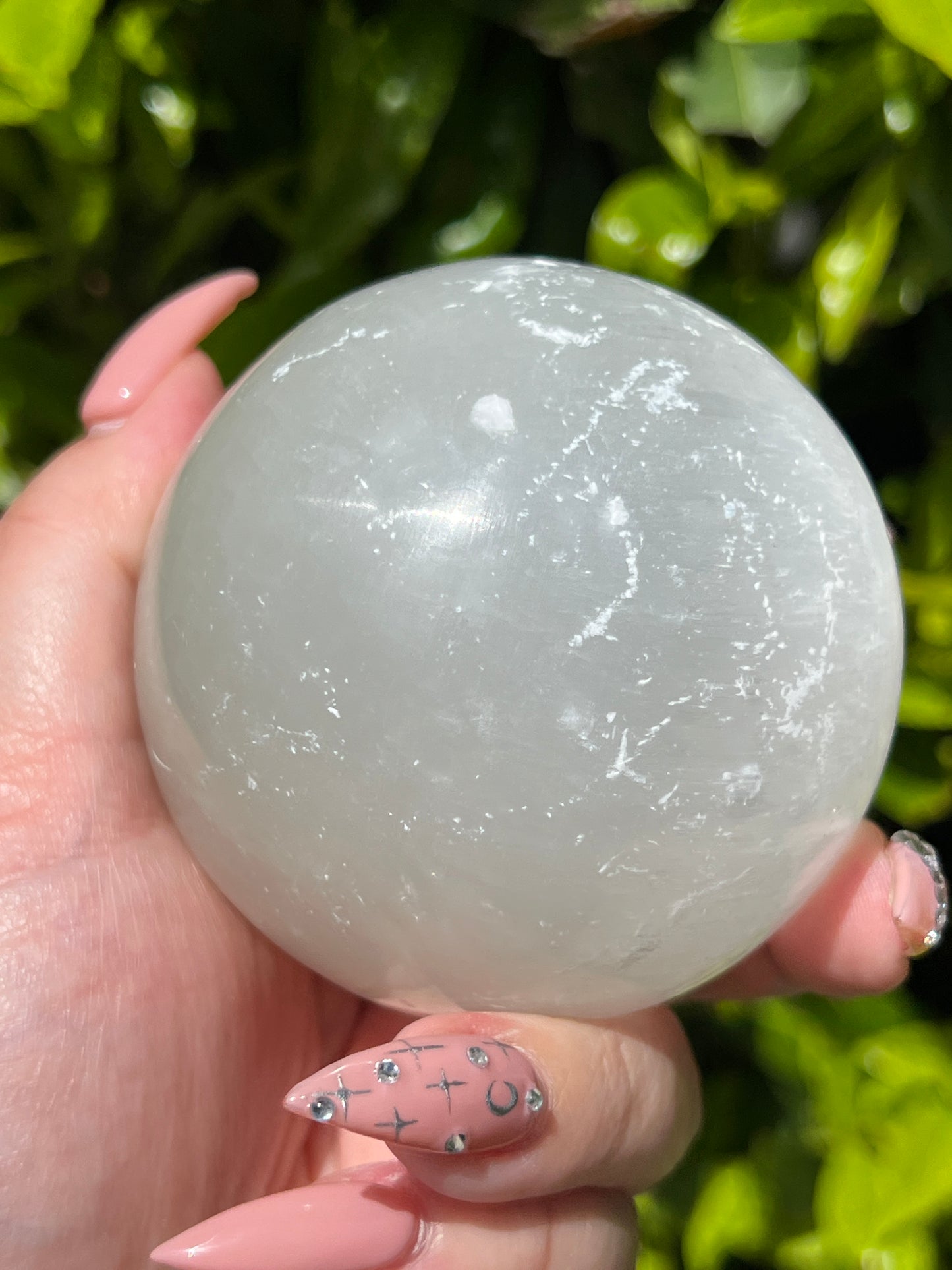 Selenite Spheres || Intuitively Selected Crystal