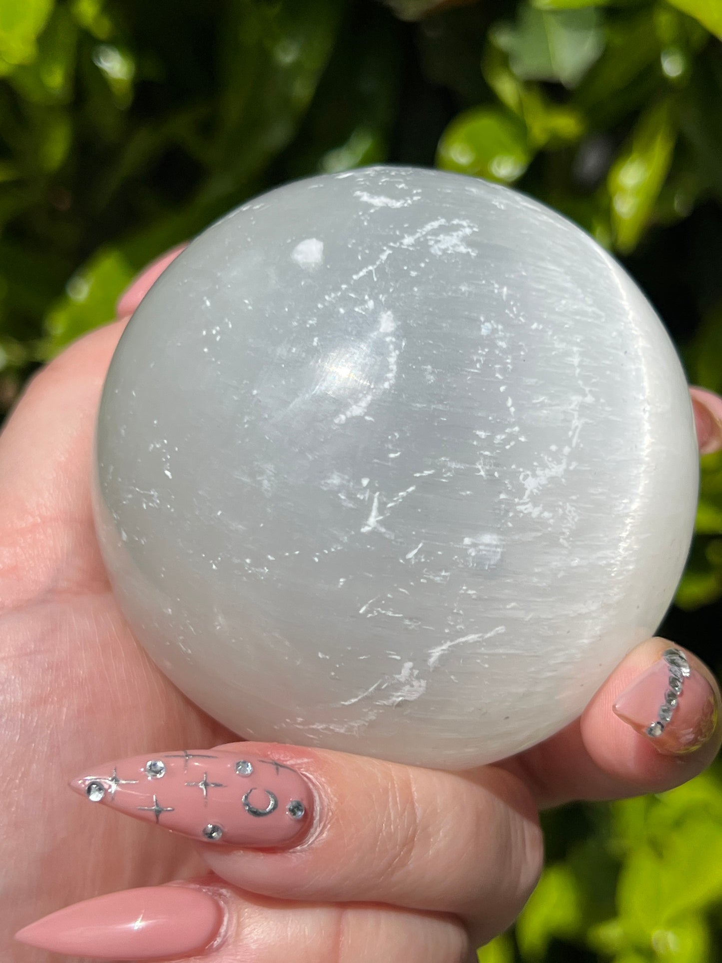 Selenite Spheres || Intuitively Selected Crystal