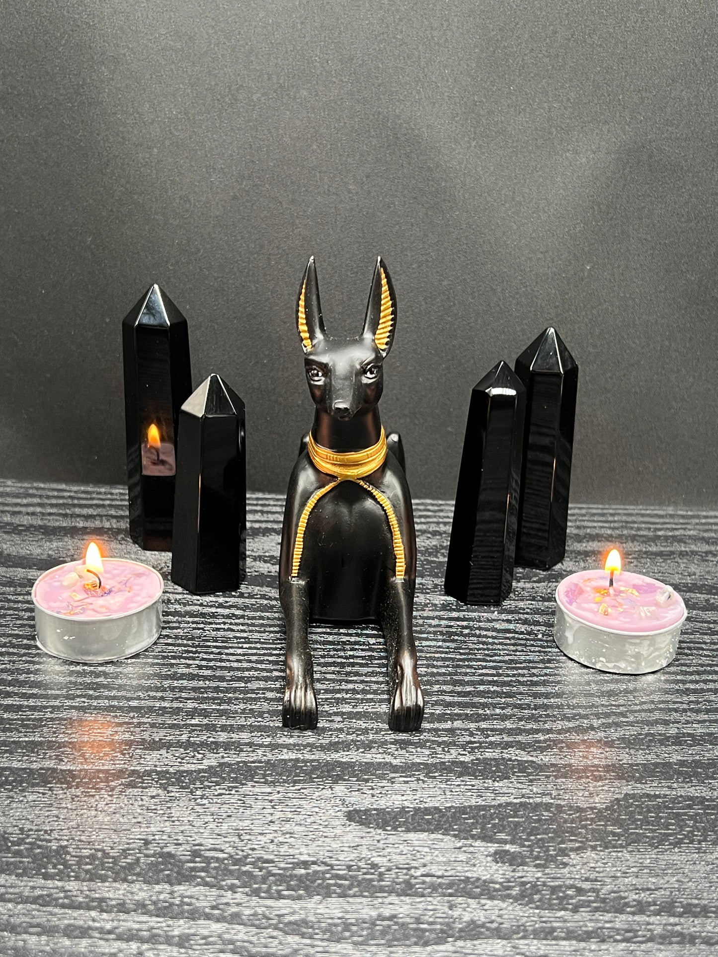 Anubis Reclining Statue - Made in Egypt