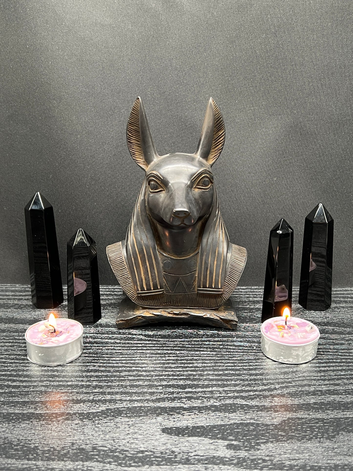 Anubis Bust Statue - Made in Egypt