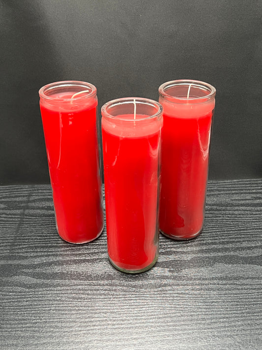 Red 7-Day Candles