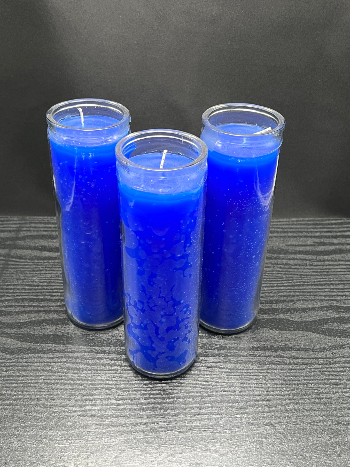 Blue 7-Day Candles