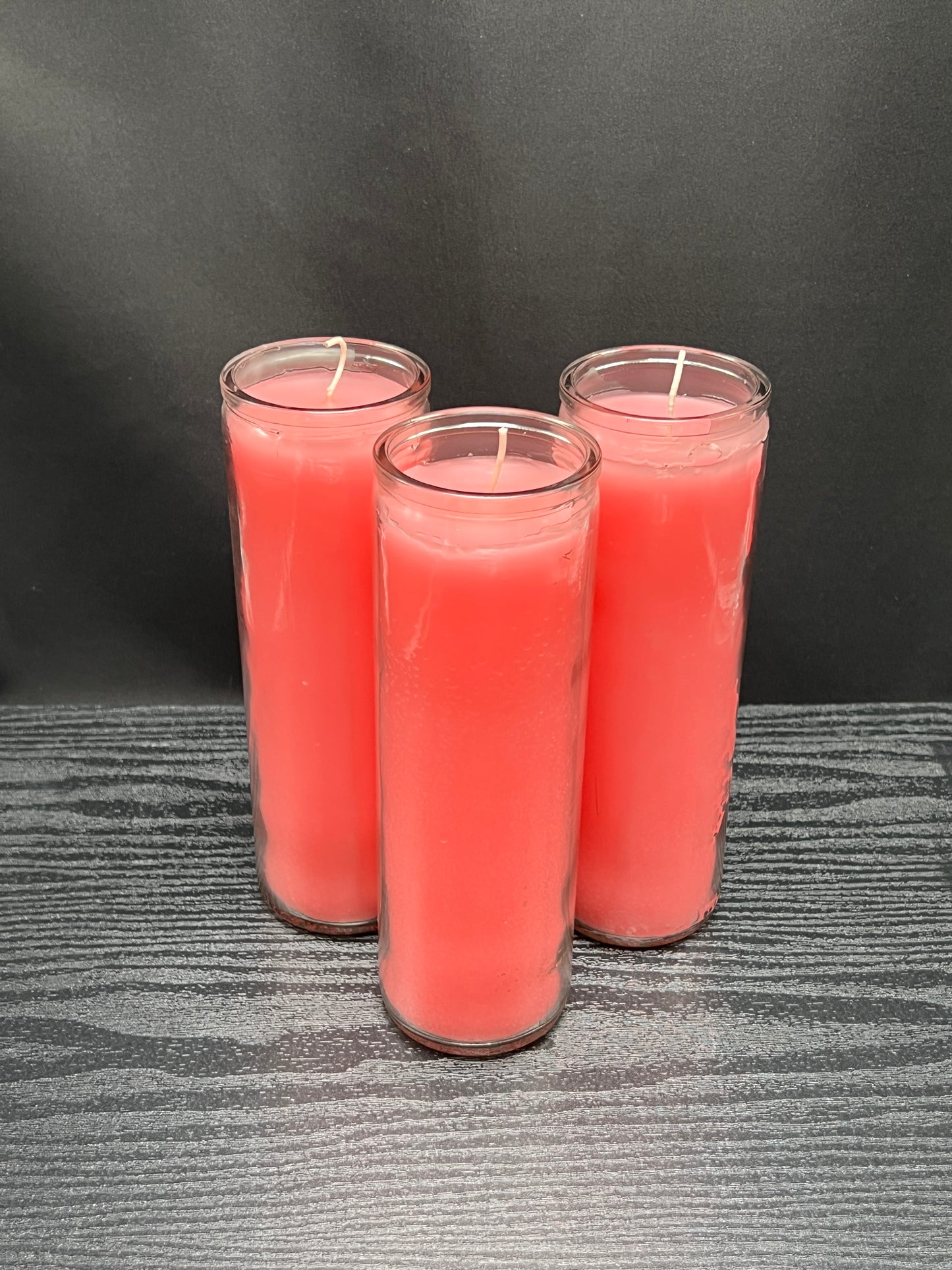 Pink 7-Day Candles
