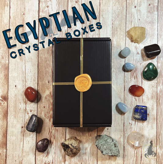 Egyptian Crystal Box