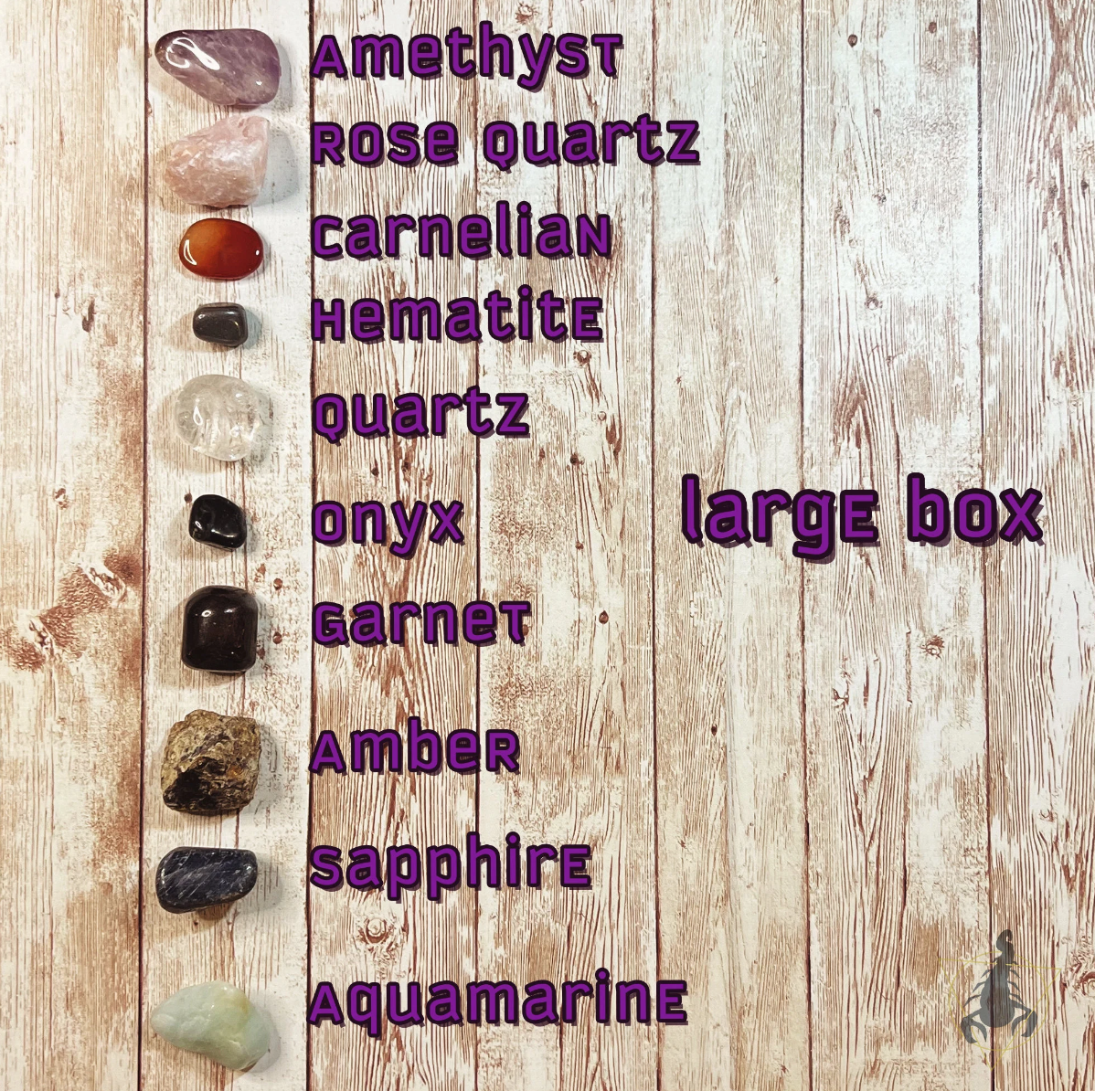 Greek Box With Rocks Greek Crystal Box – Sacred Scorpio