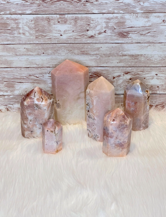 Pink Amethyst Towers