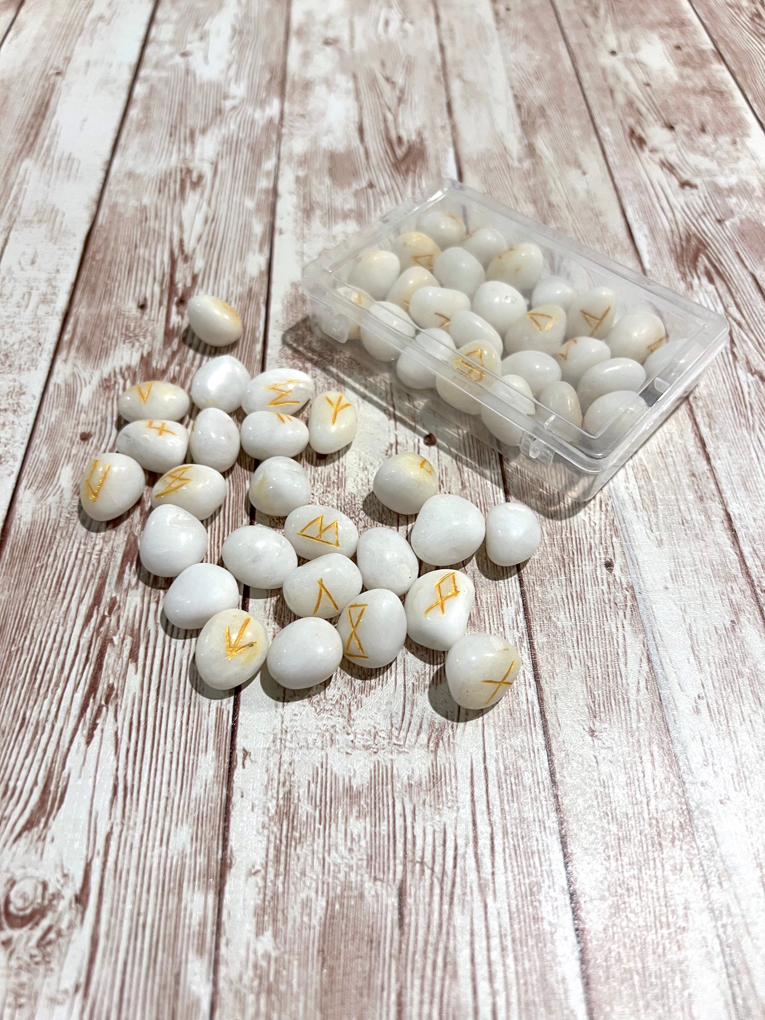 White Jasper Runes – Sacred Scorpio