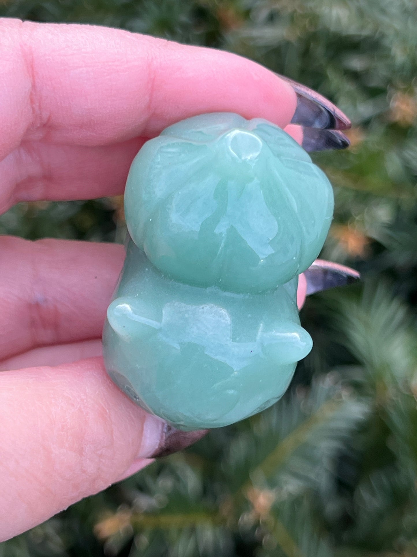 Green Aventurine Bulbasaur || Intuitively Chosen Crystal Pokèmon image 7