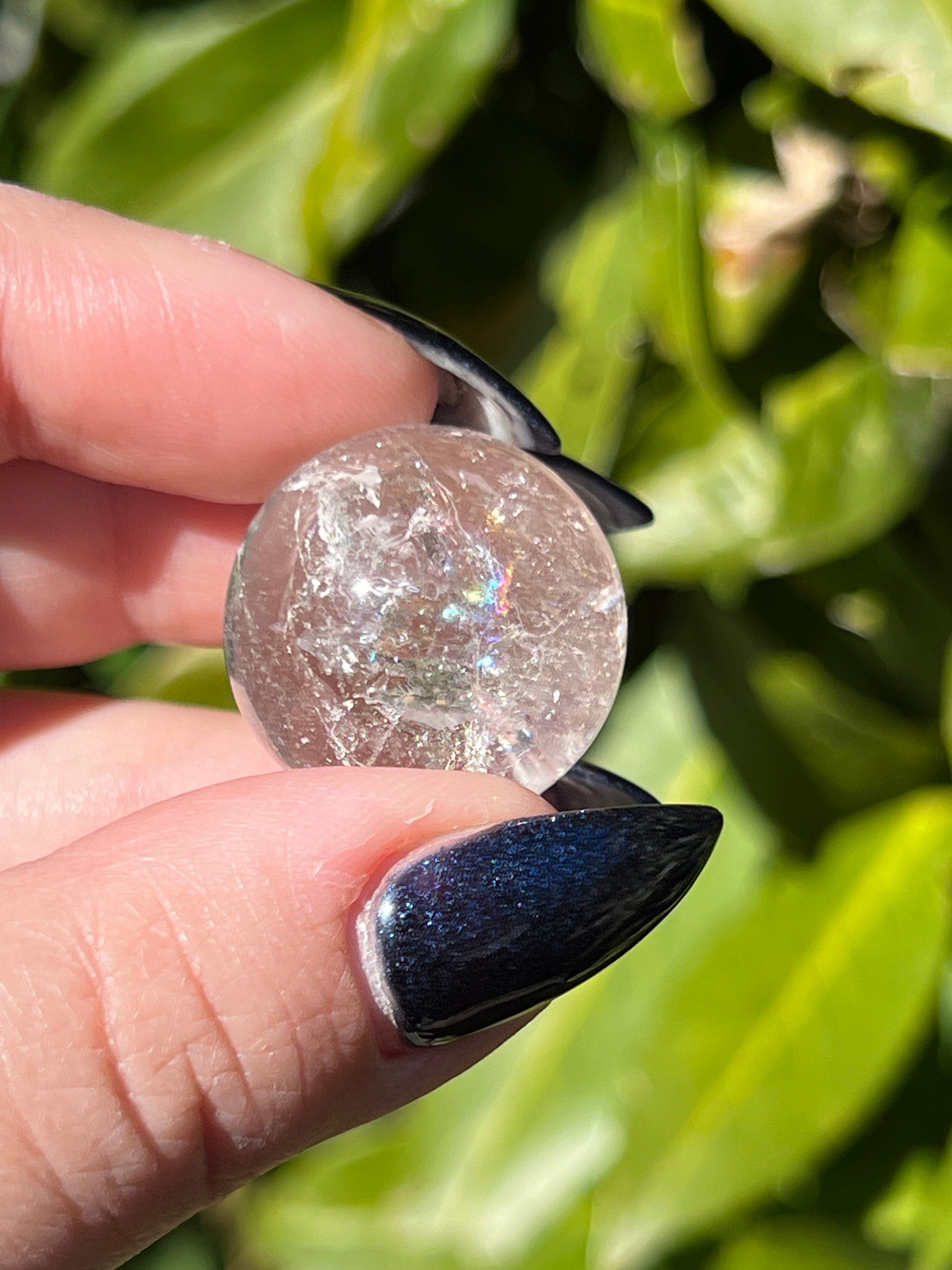 Clear Quartz Mini Spheres || Intuitively Chosen Crystal image 0