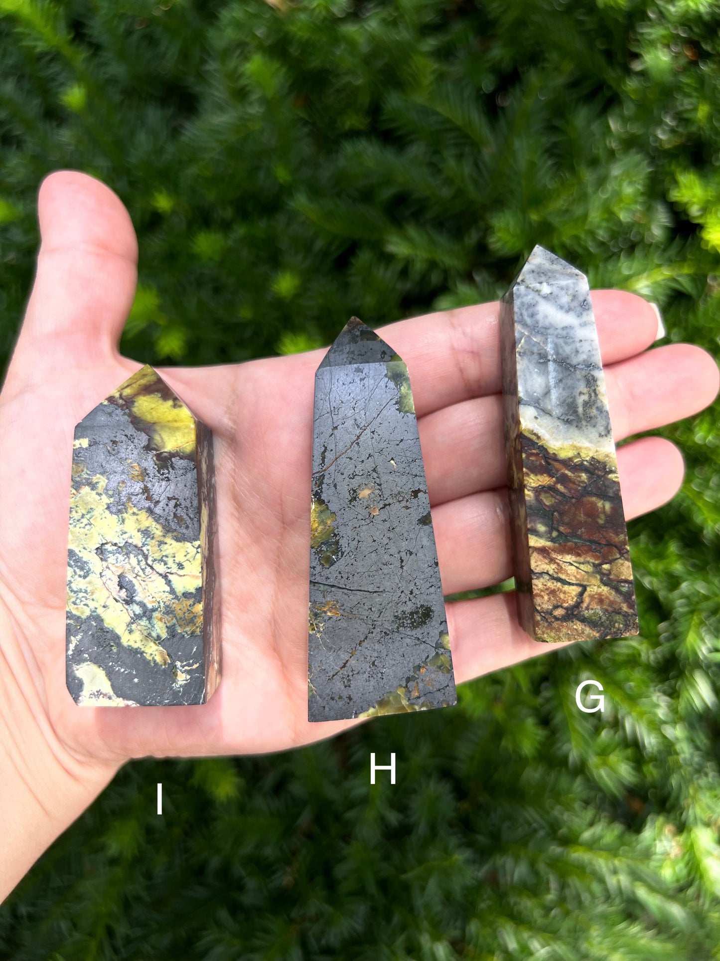 Pyrite Symbiosis Phantom Towers || Pick Your Own Crystal! image 5