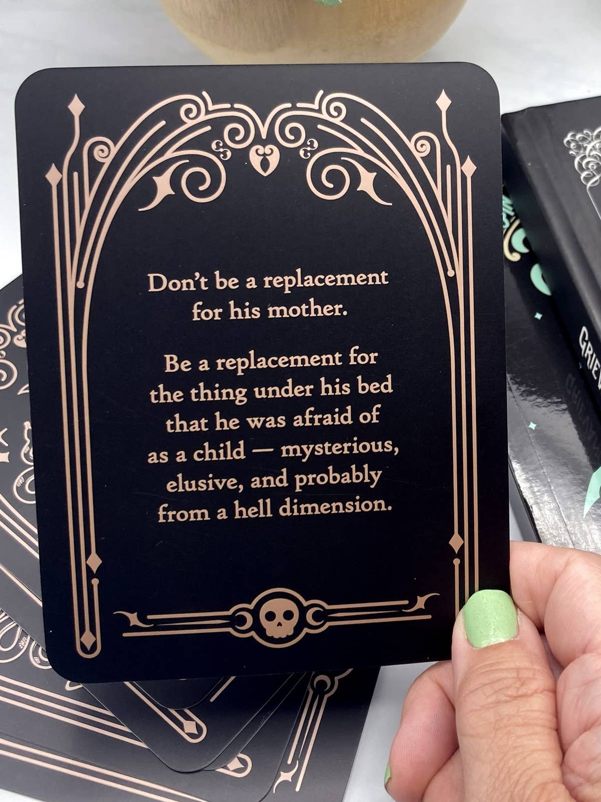 Sinister Affirmations: Mantras for Formidable Women Affirmation Cards