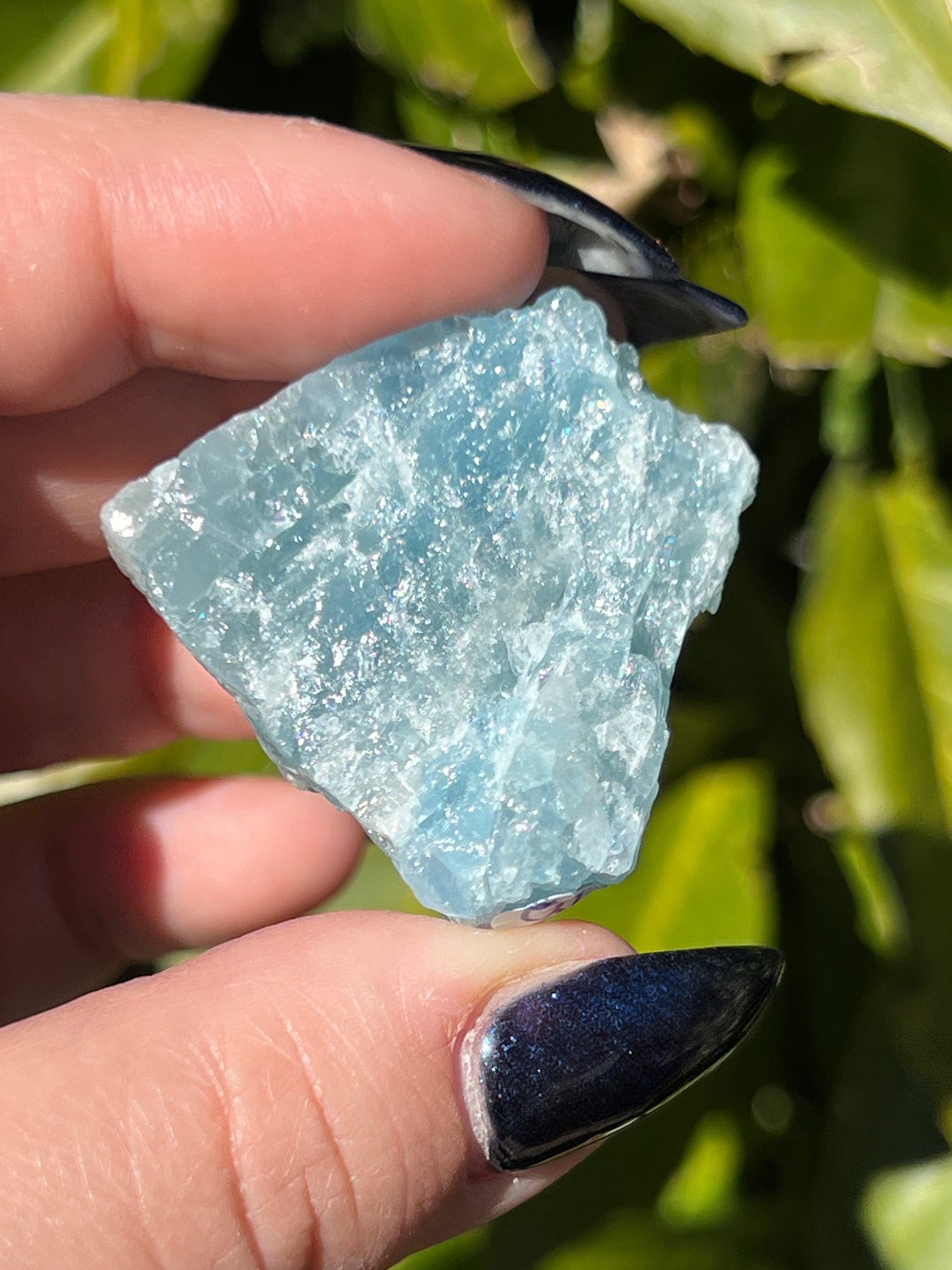 Raw Aquamarine Tumbles || Choose Your Own Crystal! image 0