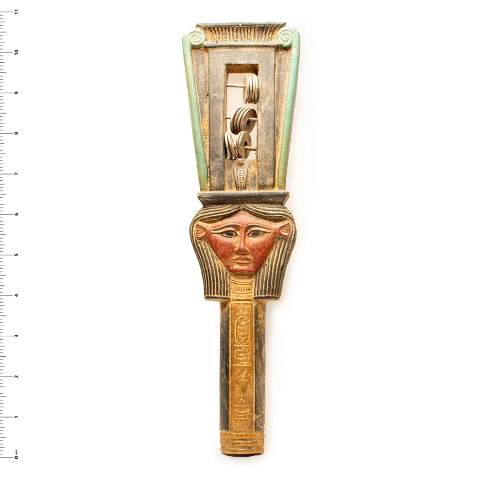 Hathor Sistrum - Made in Egypt