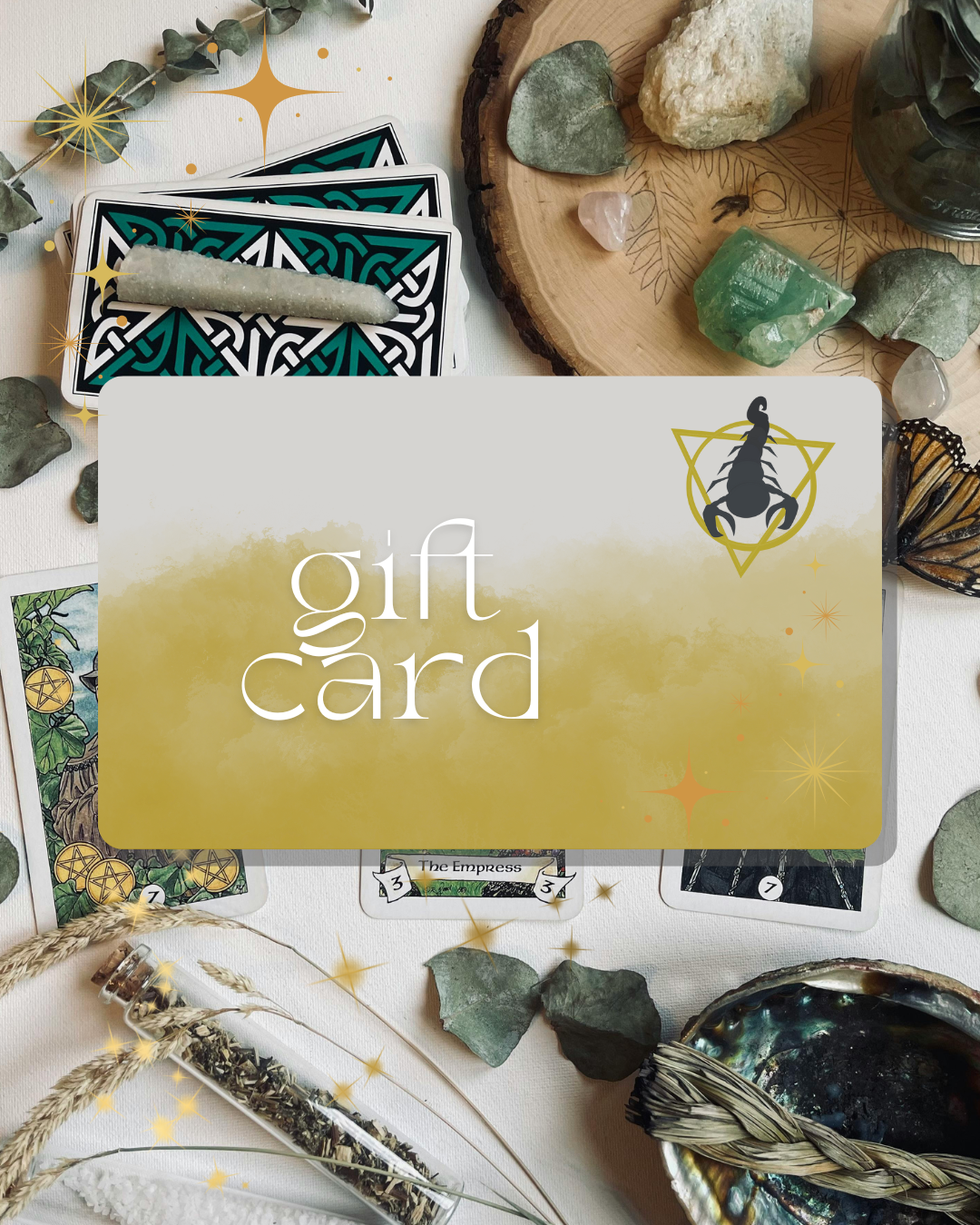 Sacred Scorpio Gift Card (Digital)