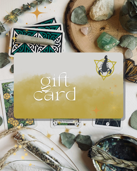 Sacred Scorpio Gift Card (Digital)